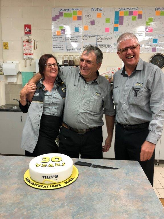 Mick celebrates 30 years at Tilly's!